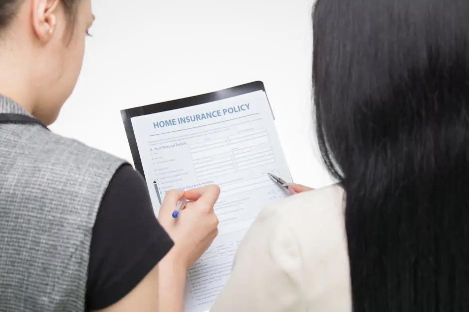 A woman holding a clipboard and pen in her hand.